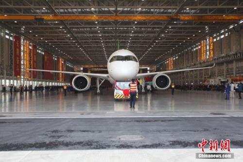 資料圖：國產(chǎn)大飛機(jī)C919。張亨偉 攝